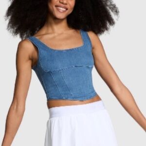 Victoria’s Secret denim corset